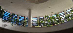 Vestíbulo del Centro de Formación Profesional La Blanca Paloma