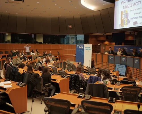 Presentación de los resultados del proyecto VIPTechJob: Time 2 Act! en el Parlamento Europeo